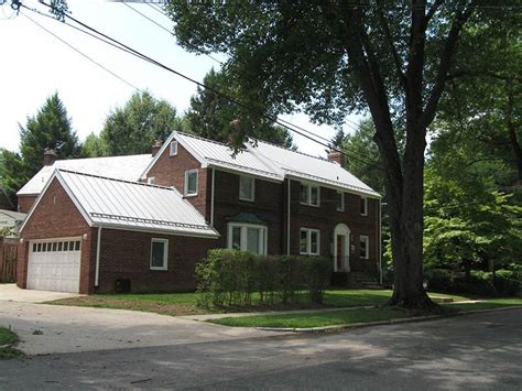 white metal roof on red brick house|shingles for red brick house.